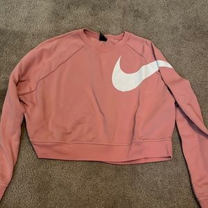 Pink Nike sweater